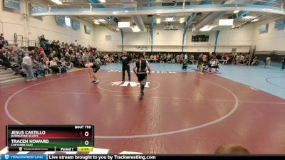 146-148 lbs Round 3 - Jesus Castillo, Burns/Pine Bluffs vs Tracen Howard, Cheyenne East