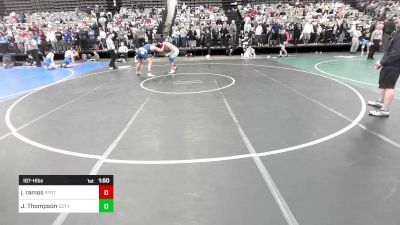 197-H lbs Round Of 16 - Juan Ramos, Freeport vs Jaden Thompson, Gloucester City