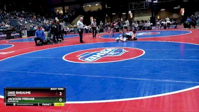 7A-157 lbs Quarterfinal - Jake Rheaume, Walton vs Jackson Prehar, Buford HS