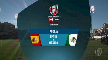 Spain 7s vs Mexico 7s Pool A | 2018 HSBC Women's 7s Colorado