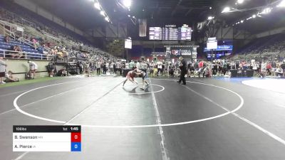 106 lbs Cons 16 #2 - Brett Swenson, Minnesota vs Alexander Pierce, Iowa