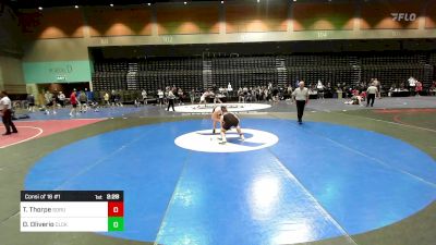 149 lbs Consi Of 16 #1 - Travis Thorpe, Southern Oregon vs Dante Oliverio, Clackamas