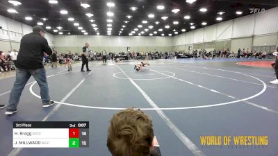 88 lbs 3rd Place - Braxton Smith, Northern Colorado 12U vs Noah Moylan, West Coast Riders 12U