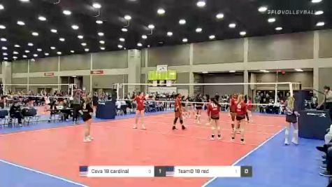 Ceva 18 cardinal vs TeamD 18 red - 2022 JVA World Challenge presented by Nike - Expo Only