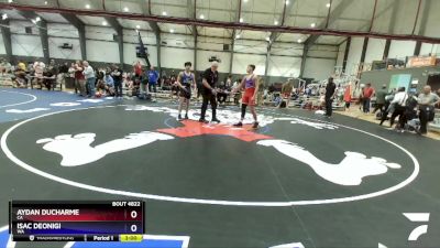 157 lbs Cons. Round 7 - Aydan Ducharme, CA vs Isac Deonigi, WA