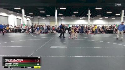 80 lbs Round 6 (8 Team) - Nelson Villafane, Mat Assassins White vs Griffin Smith, Quest Wrestling