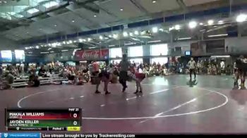 110 lbs Round 7 (10 Team) - Makala Williams, Storm vs Jayden Keller, Black Mambas