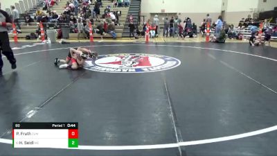 80 lbs Cons. Round 3 - Harrison Seidl, MN Elite vs Patrick Fruth, Zumbrota-Mazeppa