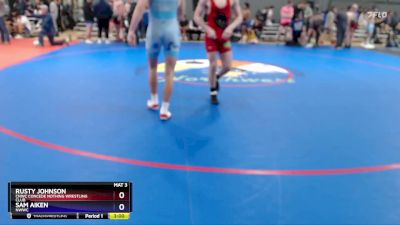 157 lbs Cons. Round 3 - Rusty Johnson, CNWC Concede Nothing Wrestling Club vs Sam Aiken, NWWC