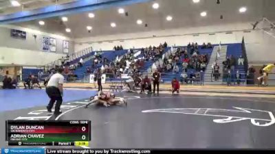 133 lbs Cons. Semi - Dylan Duncan, Sacramento City vs Adrian Chavez, Fresno City