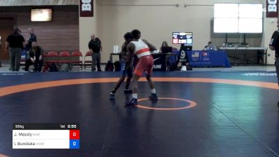 55 kg 3rd Place - Jabari Moody, NYAC vs Ibrahim Bunduka, Inland Northwest Wrestling Training Center