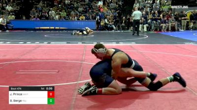 149 lbs Quarterfinal - Jared Prince, Navy vs Brady Berge, Penn State