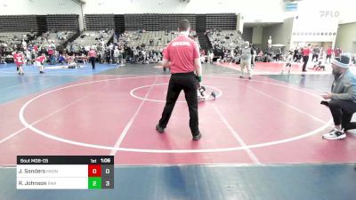 49 lbs Rr Rnd 5 - Jack Sanders, Mat Assassins vs Riker Johnson, Roundtree Wrestling Academy Blue