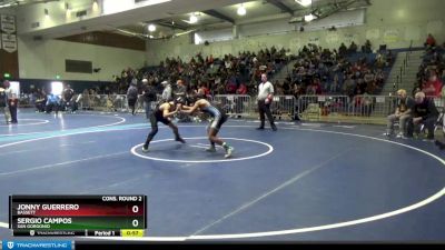 145 lbs Cons. Round 2 - Jonny Guerrero, Bassett vs Sergio Campos, San Gorgonio