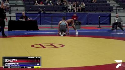 86 kg Quarterfinal - Irman Kang, Hamilton WC vs Owen Martin, Burnaby Mountain WC