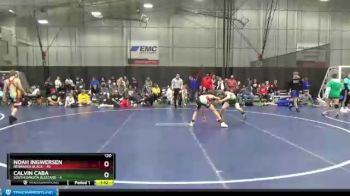 120 lbs Round 5 (6 Team) - Noah Ingwersen, Nebraska Black vs Calvin Caba, South Dakota Blizzard