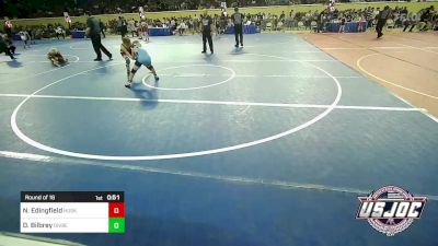 85 lbs Round Of 16 - Nathan Edingfield, Husky Wrestling Club vs Dylan Bilbrey, Division Bell Wrestling