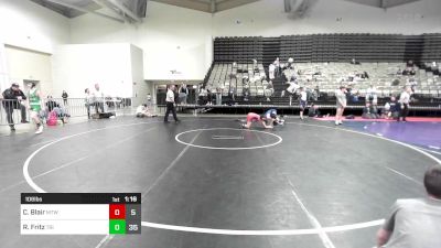 106 lbs Rr Rnd 4 - Cooper Blair, Maine Trappers vs Robert Fritz, Triumph Trained