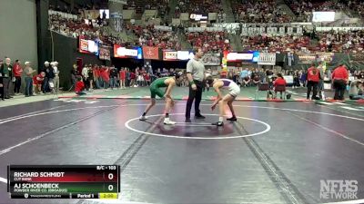 Champ. Round 1 - Richard Schmidt, Cut Bank vs Aj Schoenbeck, Powder River Co. (Broadus)