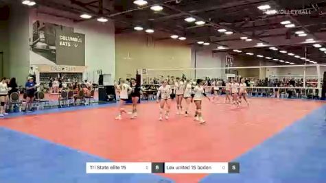 Tri State elite 15 vs Lex united 15 boden - 2022 JVA Summerfest presented by Nike