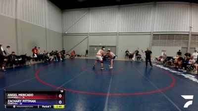 285 lbs Placement Matches (16 Team) - Angel Mercado, California 2 vs Zachary Pittman, Nebraska