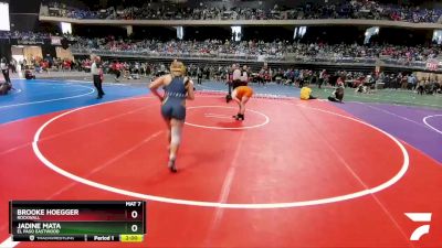 6A 165 lbs Quarterfinal - Jadine Mata, El Paso Eastwood vs Brooke Hoegger, Rockwall