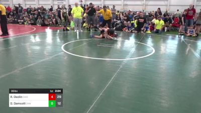 95 lbs Round 3 - Ryan Osolin, Ohio Gold 14K vs Owen Damcott, CKW Backyard Barbarians