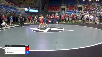 106 lbs 5th Place - Alexander Pierce, Iowa vs Caleb Jackson, Utah