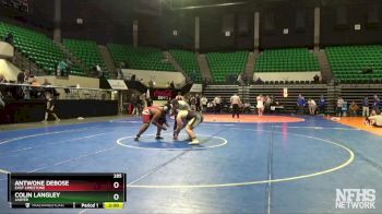 285 lbs 1st Place Match - Antwone DeBose, East Limestone vs Colin Langley, Jasper