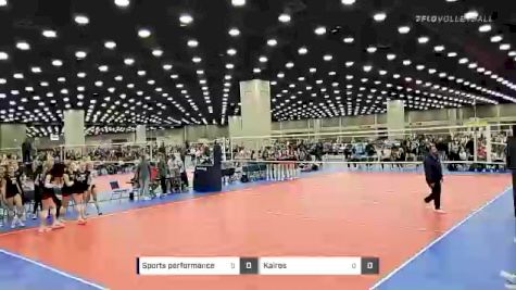 Sports performance vs Kairos - 2022 JVA World Challenge presented by Nike - Expo Only