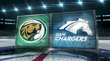 Full Replay - Bemidji State vs Alabama Huntsville | WCHA (M)