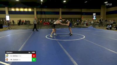 174 lbs Quarters - Cade DeVos, South Dakota State vs MJ Gaitan, Iowa State