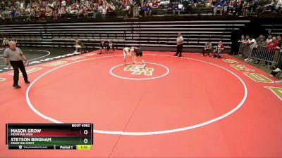 150 lbs Champ. Round 1 - Mason Grow, Mountain View vs Stetson Bingham, Mountain Crest