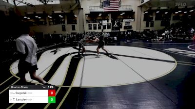 160 lbs Quarterfinal - Luke Sugalski, Germantown Academy vs T.J. Langley, Western Reserve Academy