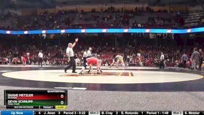 125 lbs Quarterfinal - Shane Metzler, Rutgers vs Devin Schnupp, Penn State