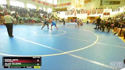 287 Boys Cons. Round 3 - Najon Gillespie, Madison vs Rafael Nieto, Orange Glen