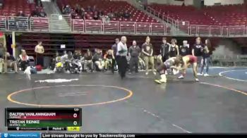 120 lbs Round 5 (8 Team) - Tristan Reinke, Beatrice vs Dalton Vanlaningham, Fairbury