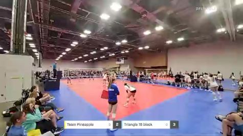 Team Pineapple vs Triangle 16 black - 2022 JVA Summerfest presented by Nike