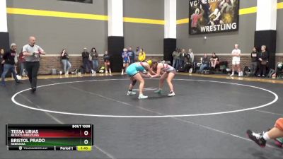 118 lbs Champ. Round 1 - Bristol Prado, Nebraska vs Tessa Urias, ReZults Wrestling