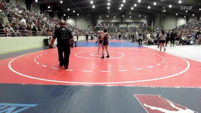 100-105 lbs Quarterfinal - Ella Wells, The Storm Wrestling Center vs Sophia Paige, Georgia