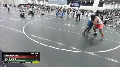 285 lbs Cons. Semi - Kyan Jackson, North DeSoto Wrestling Academy vs Roy Phelps, Beat The Streets Chicago-Midway