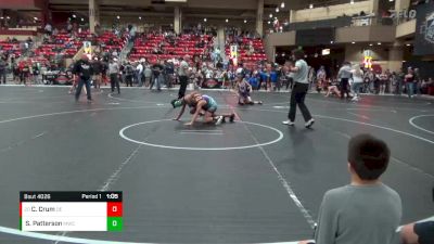 96 lbs Champ. Round 2 - Christian Crum, Duran Elite vs Slade Patterson, Maize Wrestling Club