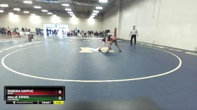 126 lbs Quarterfinal - Hallie Esmiol, Centennial vs Shekina Happuc, Boise