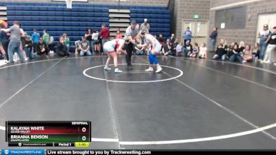 145/HWT Semifinal - Brianna Benson, Unaffiliated vs Kalayah White, Silver Valley