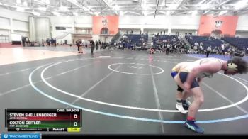 184 lbs Cons. Round 5 - Steven Shellenberger, John Carroll vs Colton Geitler, Pitt-Bradford