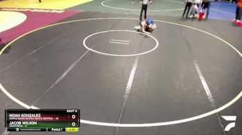 105 lbs Semis & 1st Wrestleback (8 Team) - Noah Gonzalez, Maple River/United South Central vs Jacob Wilson, Owatonna