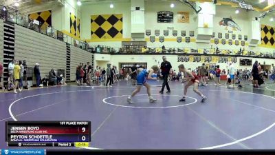 97 lbs Quarterfinal - Harper Lee, The Fort Hammers Wrestling vs Brody Koselke, Region Wrestling Academy