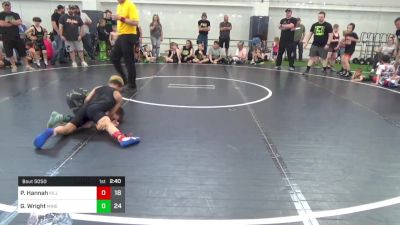 75 lbs Pools - Peyton Hannah, Killer Elite vs Gunner Wright, Mineral Wells Bulldawgs