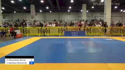Ana Mayordomo Garcia vs Victoria Damiana Silva De Assis 2022 American National IBJJF Jiu-Jitsu Championship