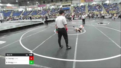 73 lbs Final - Urijah Gomez, Pomona Elite vs Brody Bragg, Bear Cave